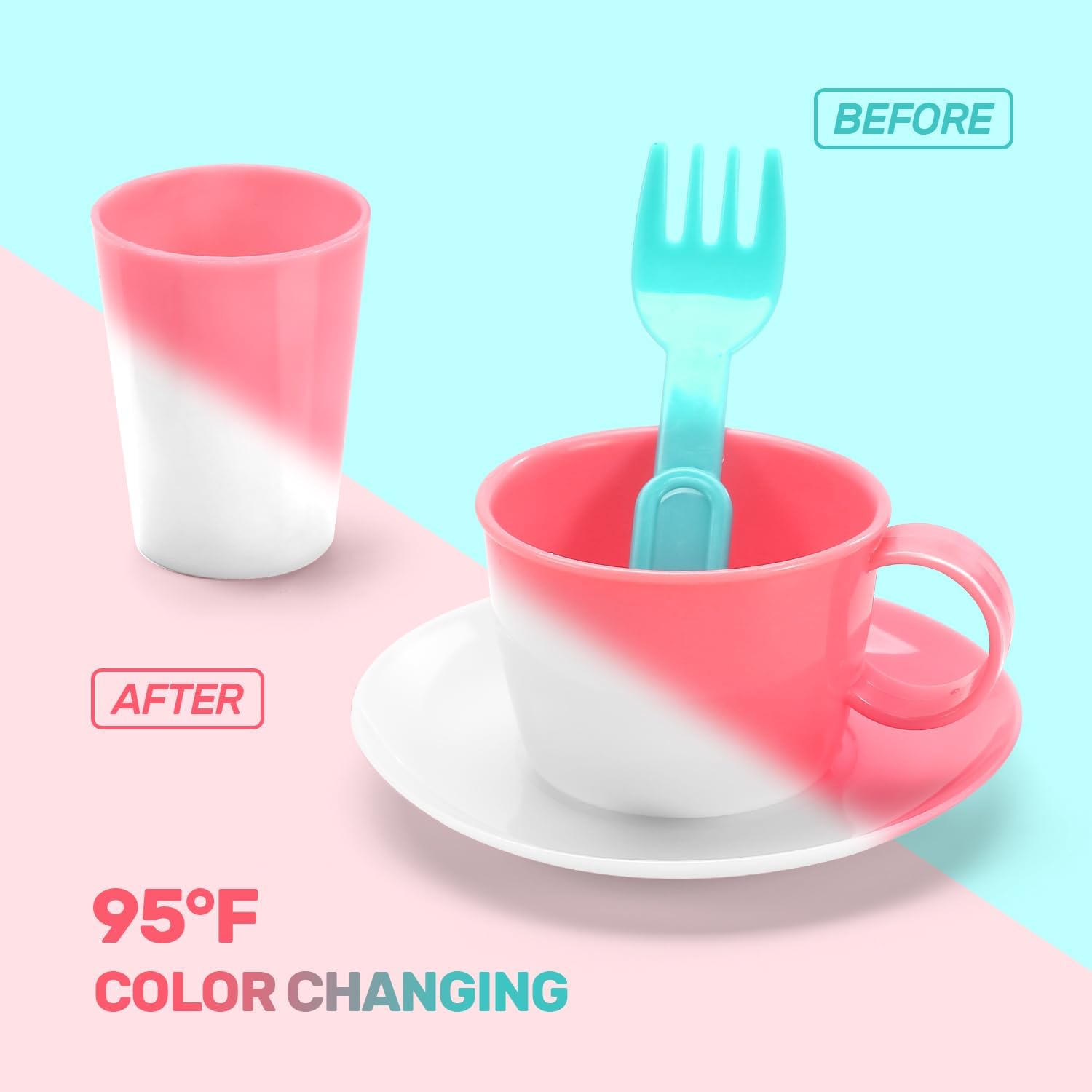 Pavrivey Color-Changing Play Kitchen Sink 🏠  | Pretend Role-Play Set for Kids 👧👦
