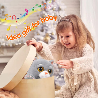 Dancing & Talking Cat Plush 🐱 | Interactive Singing Kitten Toy for Kids