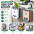 Pratik Katlanabilir Çöp Kovası | Torbalı, Asılabilir & Kompakt Tasarım