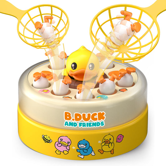 B.Duck Bounce & Catch Board Game 🎯 | Fun Family Game for Kids Ages 3-8 | Birthday & Holiday Gift Idea