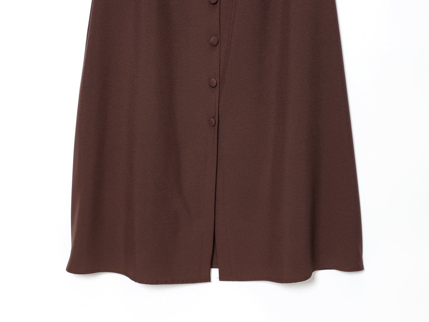 Button-Down Linen Midi Dress with Self-Tie Belt