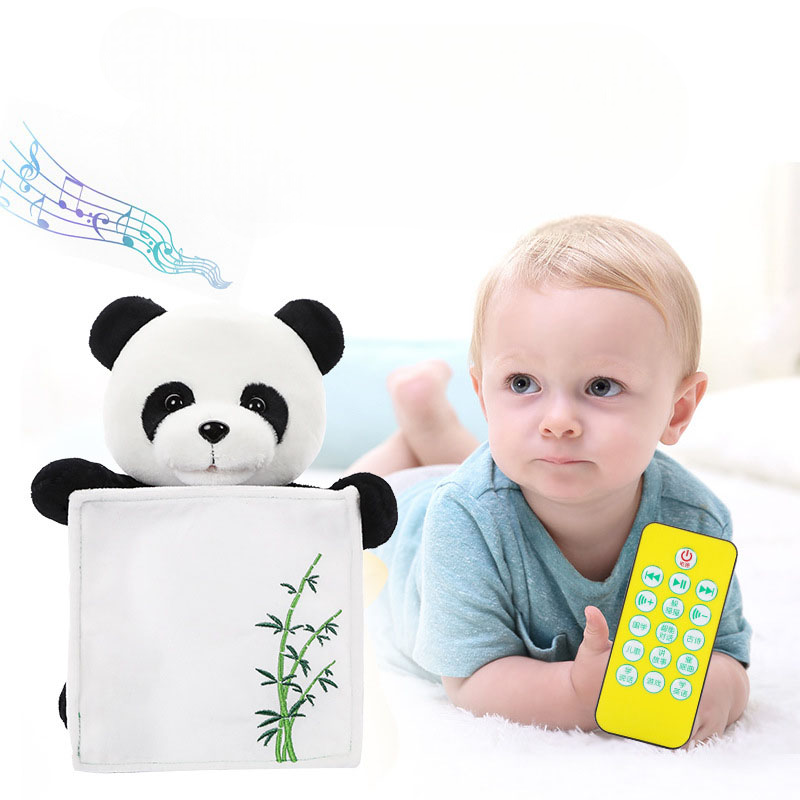 Peek-A-Boo Teddy Bear Plush 🧸 | Animated, Cuddly Stuffed Animal for Babies & Newborns